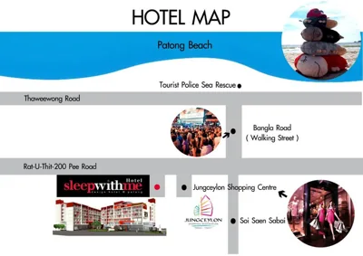 SLEEP WITH ME HOTEL design hotel @ patong – Fotos 2